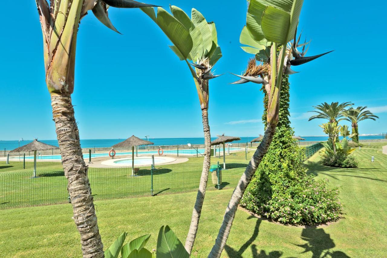אל פוארטו דה סנטה מריה On Beach Deluxe Apartment With Pools And Own Garden מראה חיצוני תמונה