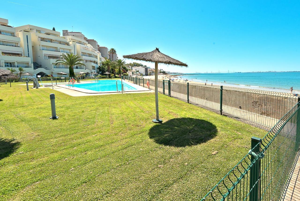 אל פוארטו דה סנטה מריה On Beach Deluxe Apartment With Pools And Own Garden מראה חיצוני תמונה